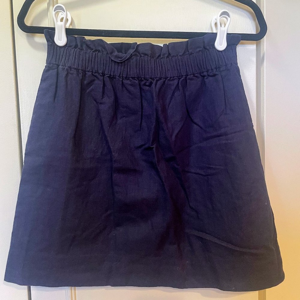 J Crew Linen Skirt